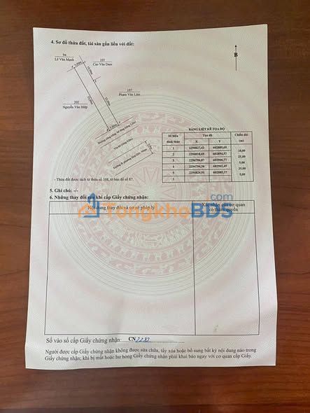 Đất nền Đồ Sơn 175m² 5.25 tỷ - Sổ đỏ chính chủ