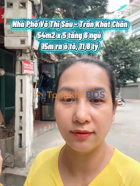 Nhà phố Võ Thị Sáu Hà Đông 54m²/11,8 tỷ - Chính chủ bán