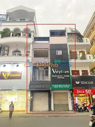 Mặt bằng cho thuê Hai Bà Trưng 330m² 150 triệu - Mặt tiền kinh doanh