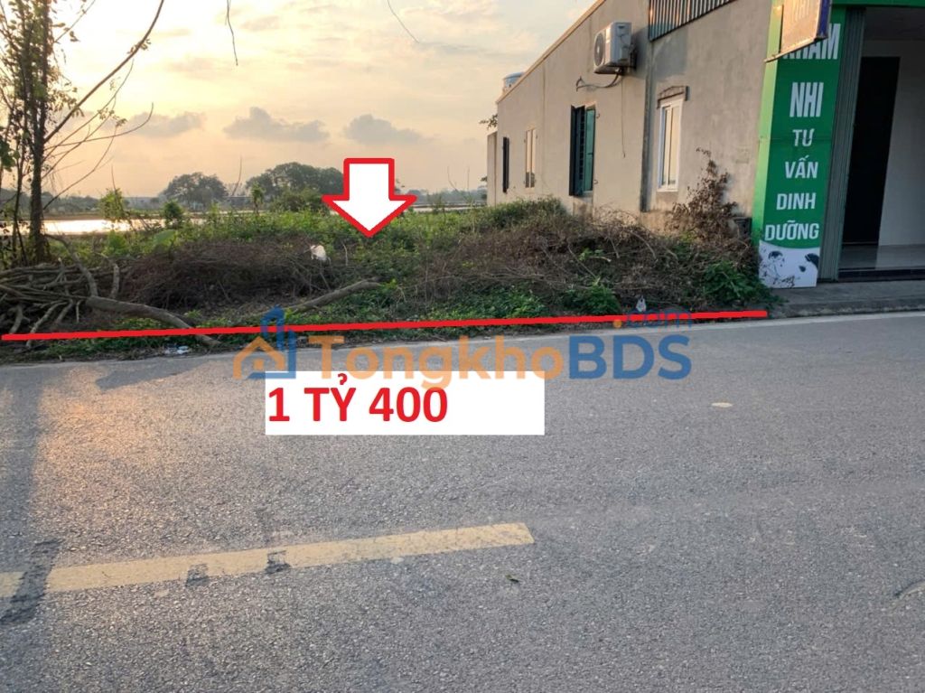 Đất nền Giao Yến 125m2 giá 1,4 tỷ - Đường ô tô tránh