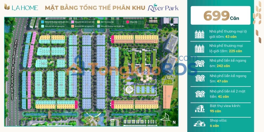 Nhà phố LaHome Long An 90m² 645 triệu - Giá tốt hiếm có