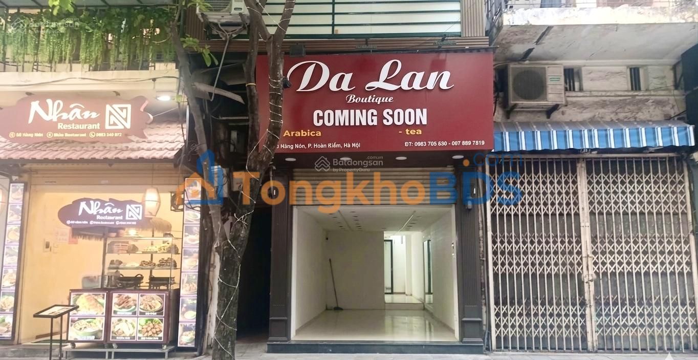 Nhà mặt phố Hàng Nón Hoàn Kiếm 40m² 39 triệu - Sẵn sàng kinh doanh