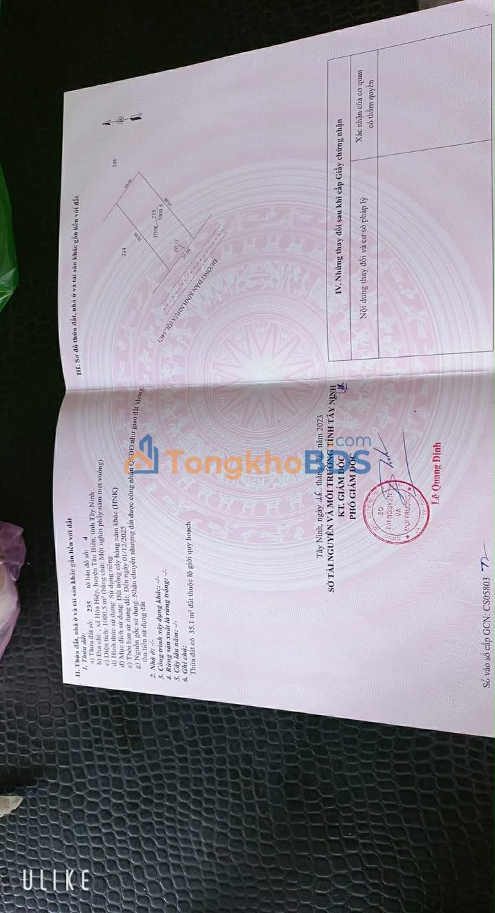 Đất nền Trần Vĩnh Lộc 1000m² 39 tỷ - Tiềm năng tăng giá