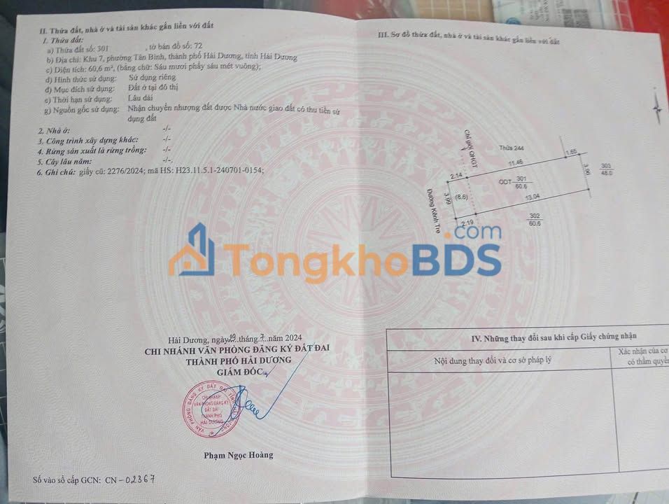 Đất nền Phố Kênh Tre 60m² 2,9 tỷ - Vị trí đẹp