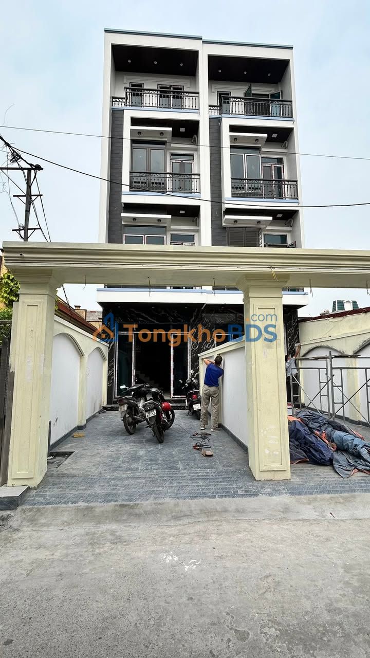 Nhà Vĩnh Khê An Dương 80m2 giá 6.1 tỷ - Ô tô vào nhà