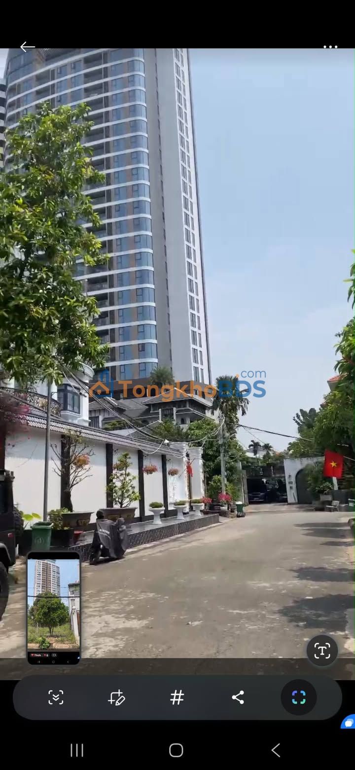 Đất biệt thự Thảo Điền Nguyễn Văn Hưởng 300m2 90 tỷ - Sổ đỏ chính chủ