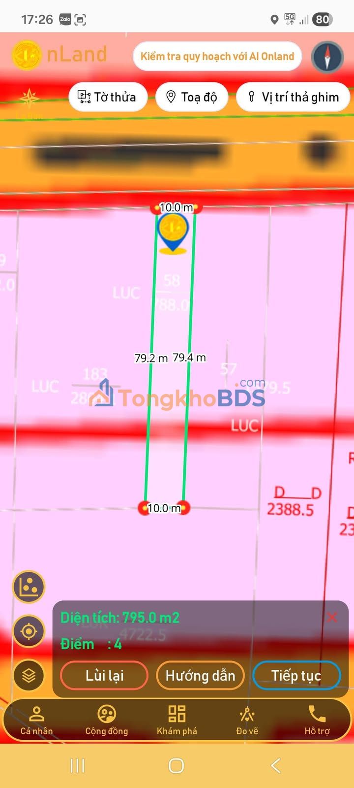 Đất nền Tây Ninh 790m² 5.3 tỷ - Đường to ô tô