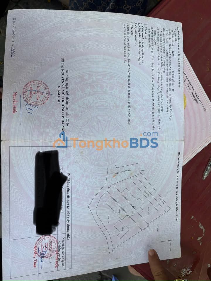 Day nha tro Hoa Tien Da Nang 288m2 3.6 ty - Chinh chu ban