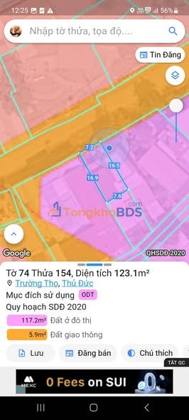 Nhà phố Trường Thọ Thủ Đức 122m² 13.5 tỷ - Mặt tiền kinh doanh
