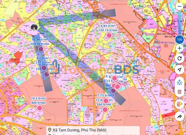 Đất nền Tam Dương Vĩnh Phúc 106m² 800-899 triệu - Pháp lý rõ ràng