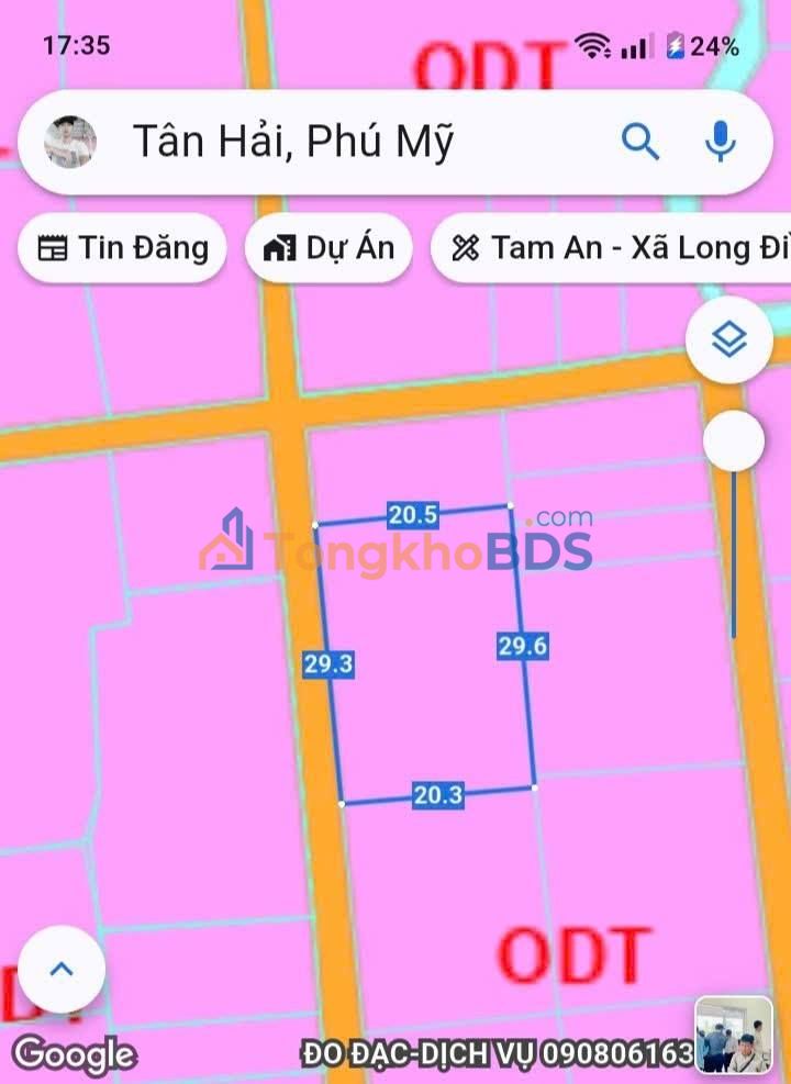 Nhà vườn Phú Mỹ Bà Rịa 595m² 8 tỷ - Ô tô vào tận nhà