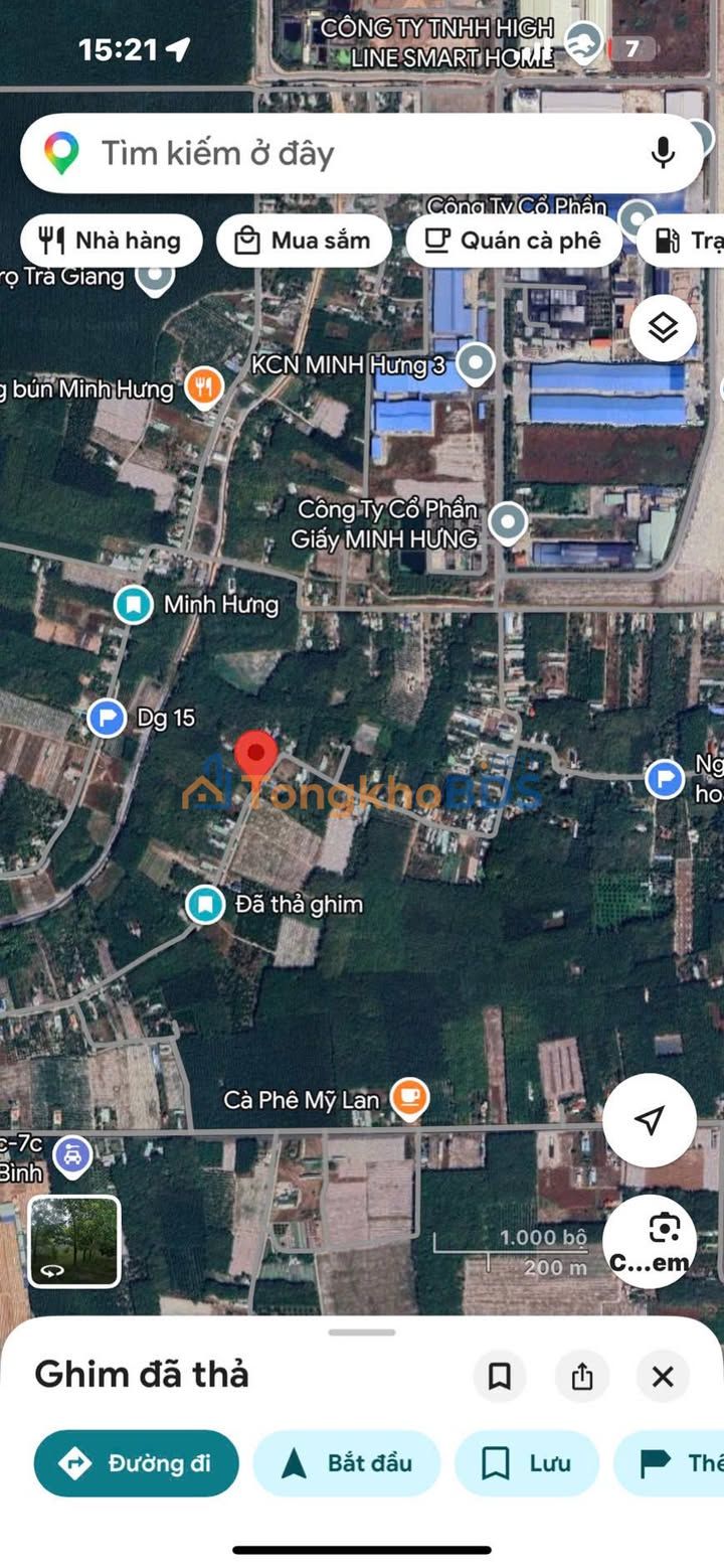 Đất nền Minh Hưng Q.Phú Nhuận 500m² - Thổ cư 100% sát KCN