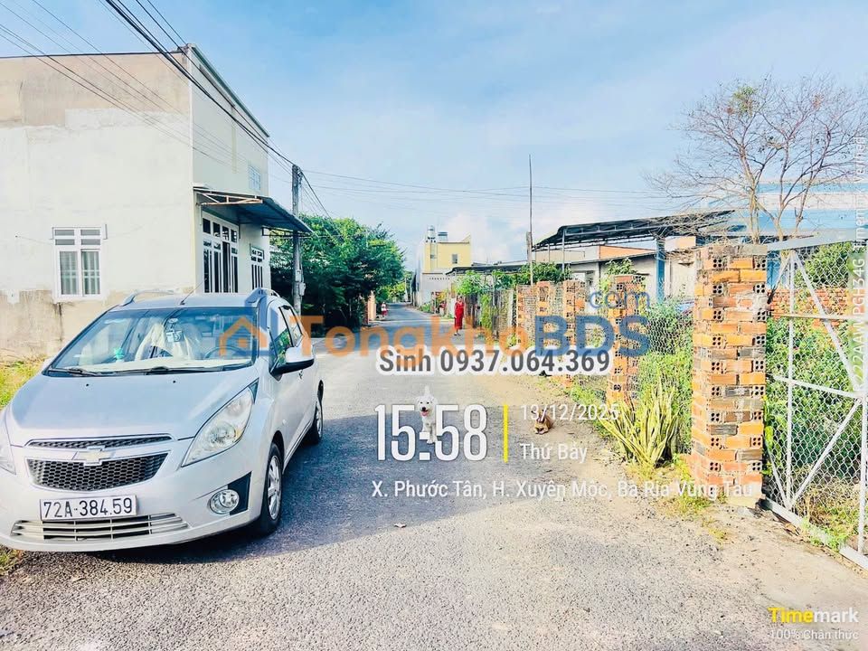 Đất nền Phước Tân Xuyên Mộc 256m² 1.25 tỷ - Sổ đỏ chính chủ