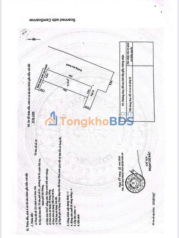 Đất nền Cát Bi Hải An 81m² 5,265 tỷ - Đường to ô tô