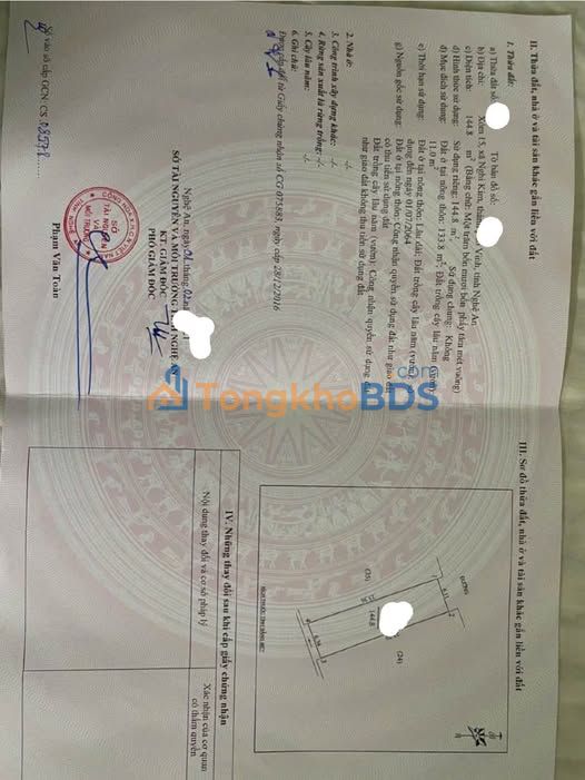 Đất mặt đường Bùi Hiển Vinh 144m² - Đường to ô tô