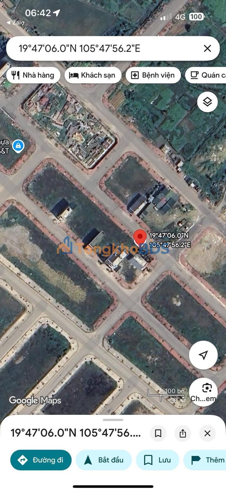 Đất nền Quảng Tiến Sầm Sơn 75m² 3 tỷ - Sổ đỏ chính chủ