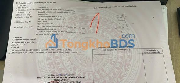 Đất nền Mai Thượng Việt Yên 120m² 600tr - Sổ đỏ chính chủ