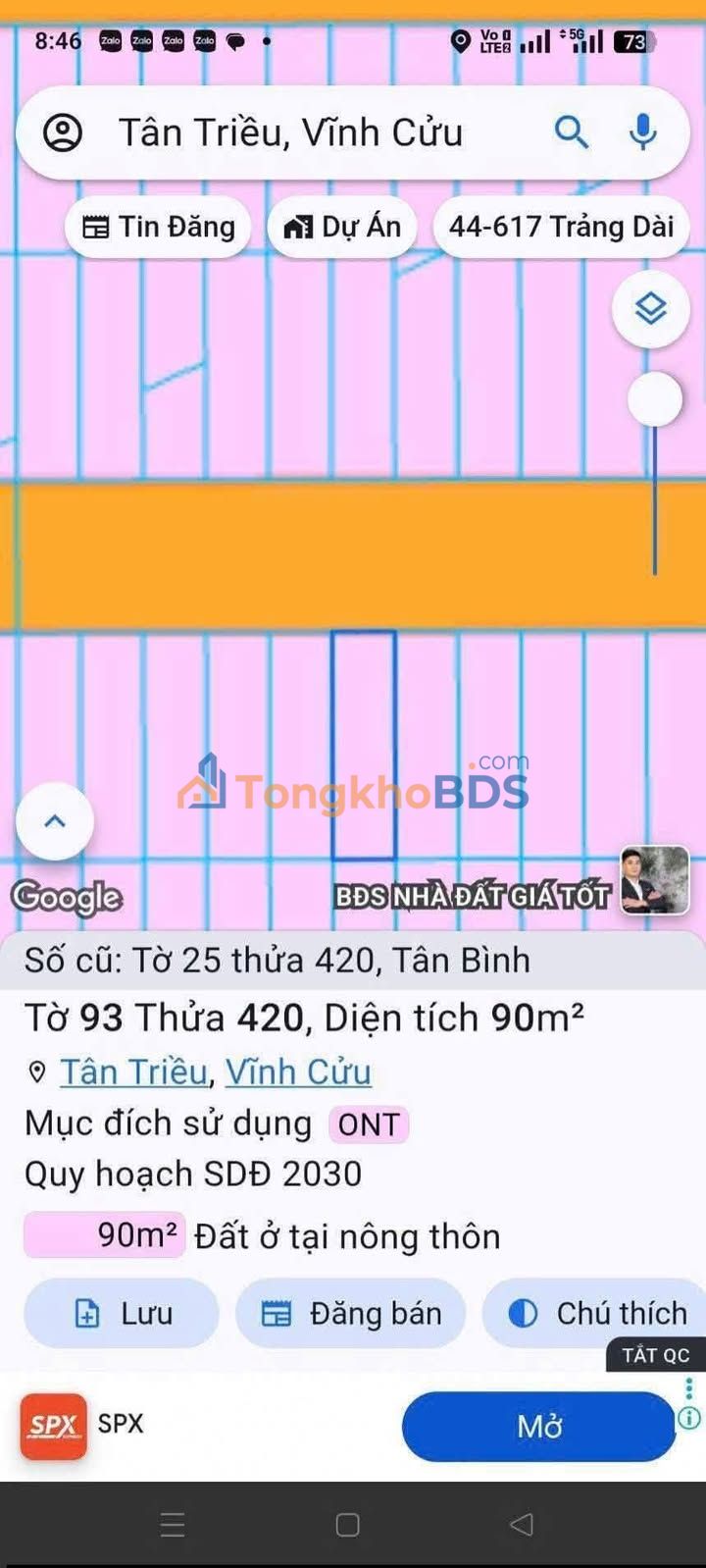 Đất nền Lavender Tân Triều 90m² 1.85 tỷ – Tiềm năng tăng giá