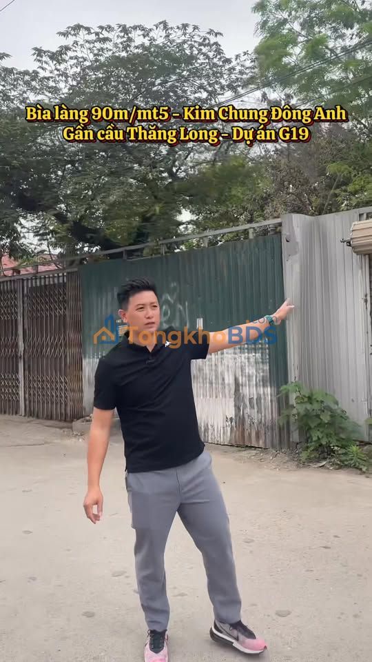 Đất G19 Kim Chung Đông Anh 90m² - Tiềm năng tăng giá