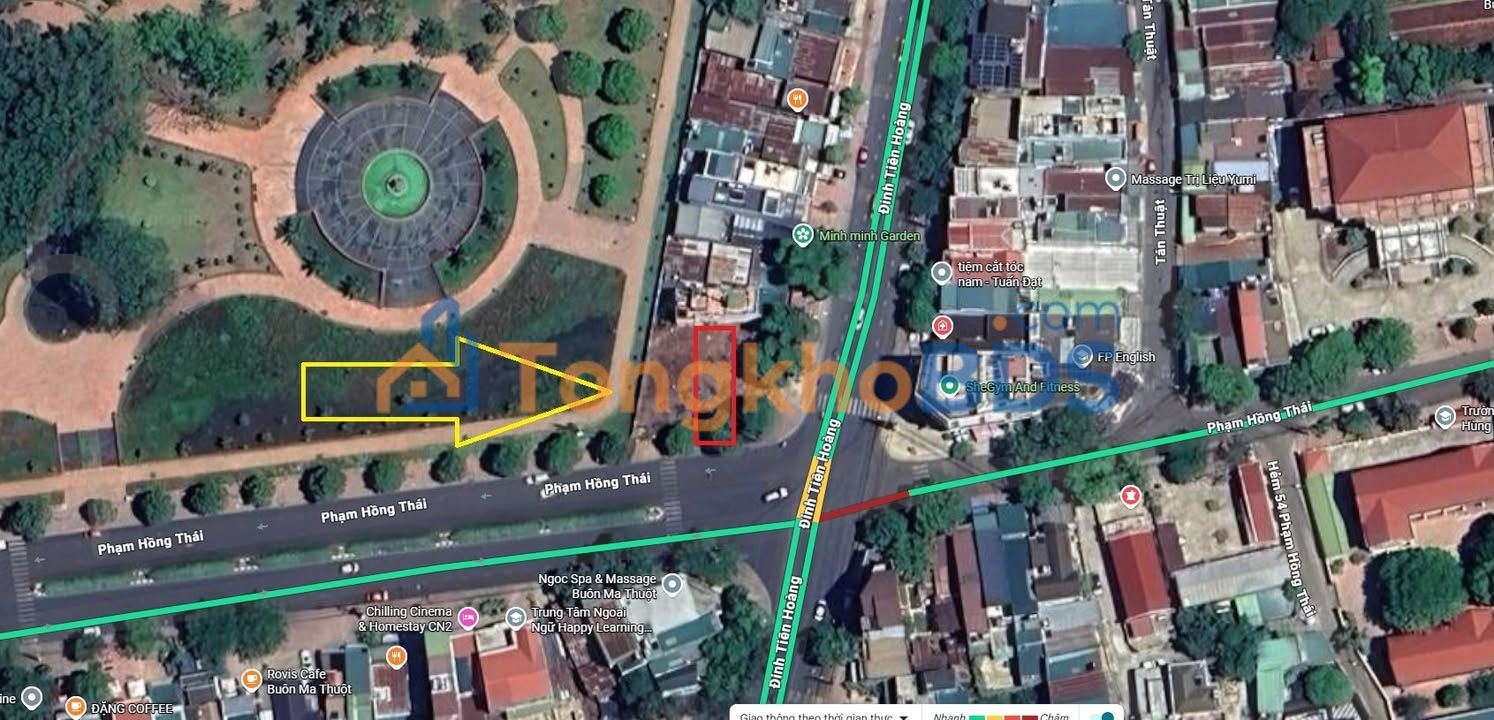 Đất TC Phạm Hồng Thái 104m² 9.2 tỷ - Sổ đỏ chính chủ