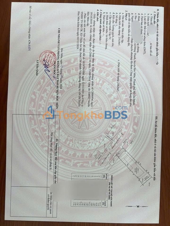 Nhà phố Đông Thạnh Hóc Môn 352m² 12 tỷ - Đầu tư sinh lời