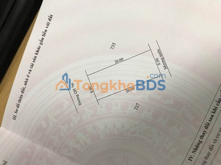 Đất KQH Phú Hồ Phú Vang 160m² 9xx triệu - Đường to ô tô