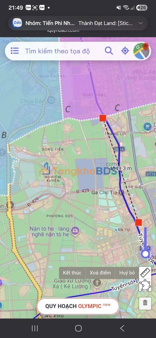 Đất nền Văn Võ Chương Mỹ 45m² 2.2 tỷ - Sổ đỏ chính chủ