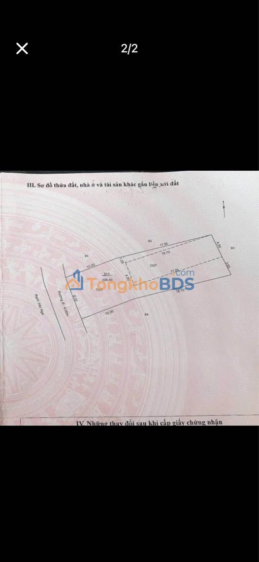 Đất nền Long Tuyền Bình Thủy 224m² 1.65 tỷ - Hạ tầng hoàn thiện
