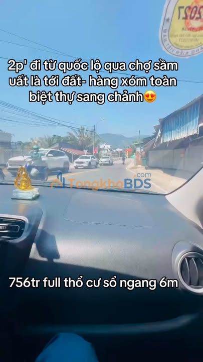 Đất nền Suối Cát Cam Lâm 89m² 756 triệu - Sổ hồng chính chủ