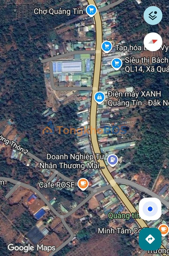 Đất nền Quảng Tín Đắk R'Lấp 600m²/51 tỷ - Sổ đỏ