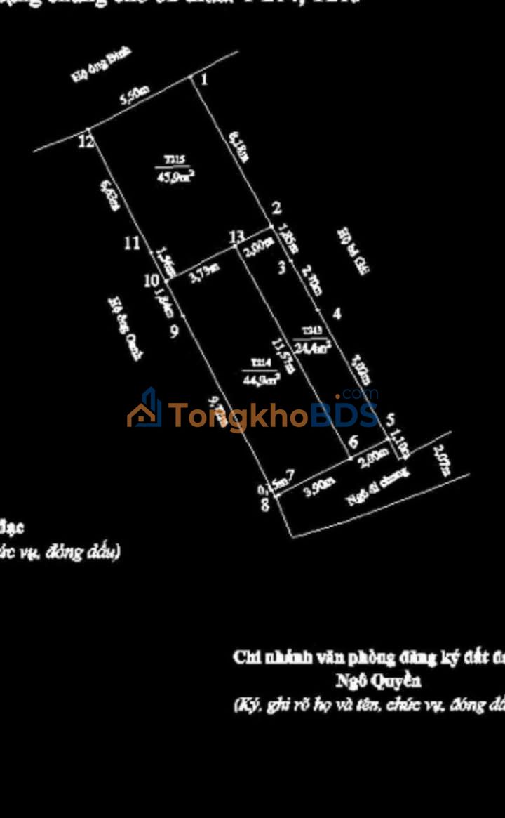 Đất nền Hải Phòng 46m2 giá 1,9 tỷ - Đường to ô tô