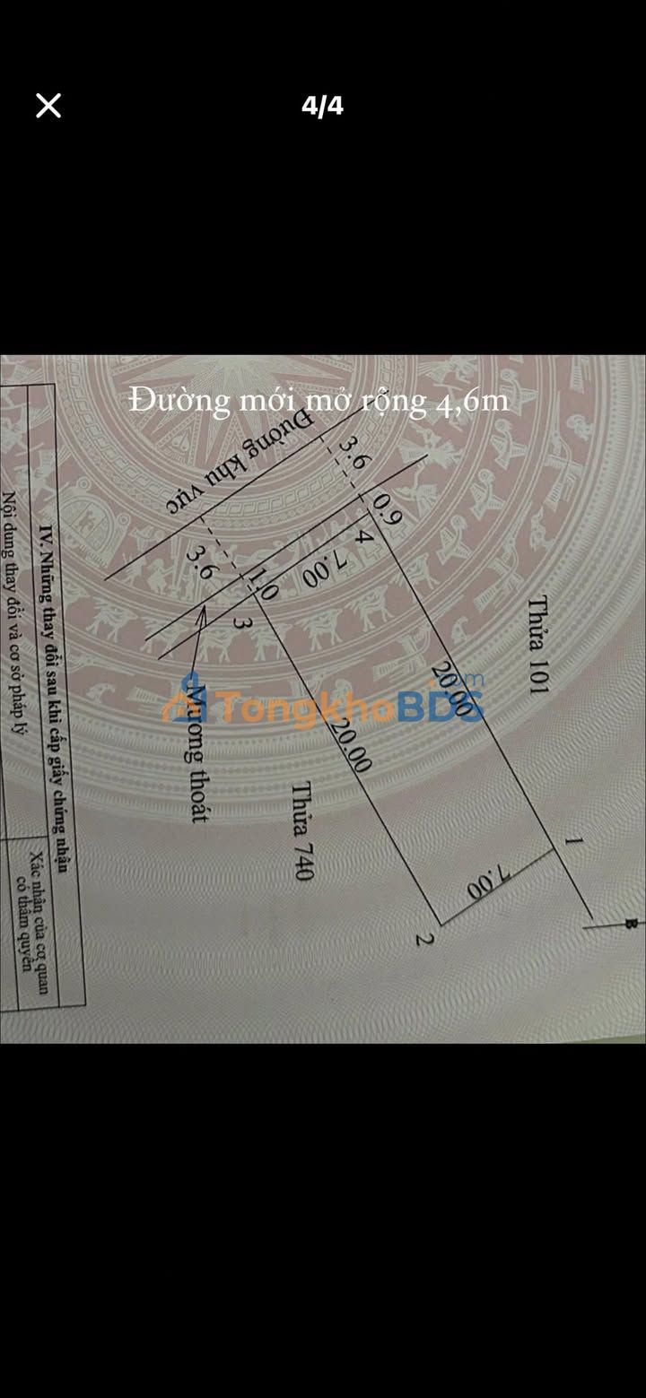 Đất nền Triệu Đông 140m² 3xx triệu - Đường ôtô vào