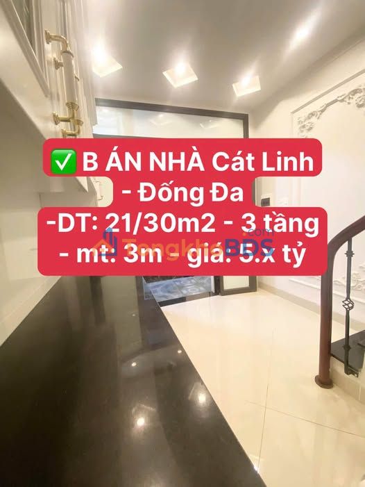 Nhà Cát Linh Đống Đa 21m² 5 tỷ - Chính chủ bán