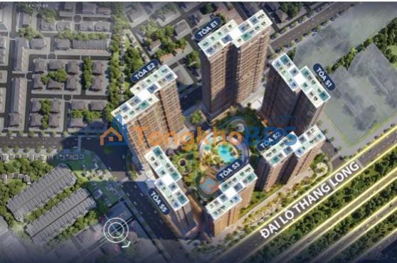 Căn hộ Imperia Sky Park An Khánh 55m² 4,57 tỷ - View đẹp