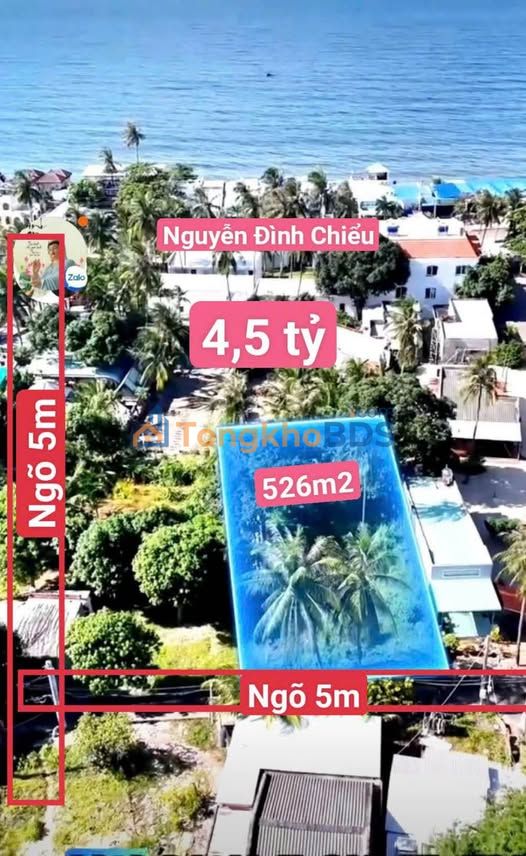 Đất Hàm Tiến Phan Thiết 526m² 4,5 tỷ - Đường ô tô 7 chỗ