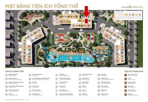 Căn hộ Vinhomes Ocean Park 45m² 2,9 tỷ - View đẹp