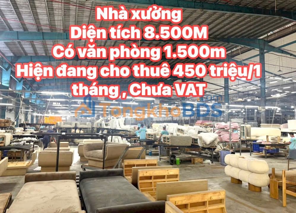 Kho xưởng KCN Tân Hạnh Biên Hòa 1ha 90 tỷ - Hoạt động ngay