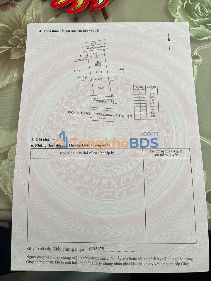 Đất nền Phường 3 Cai Lậy 138m² 690 triệu - Thổ cư 100%
