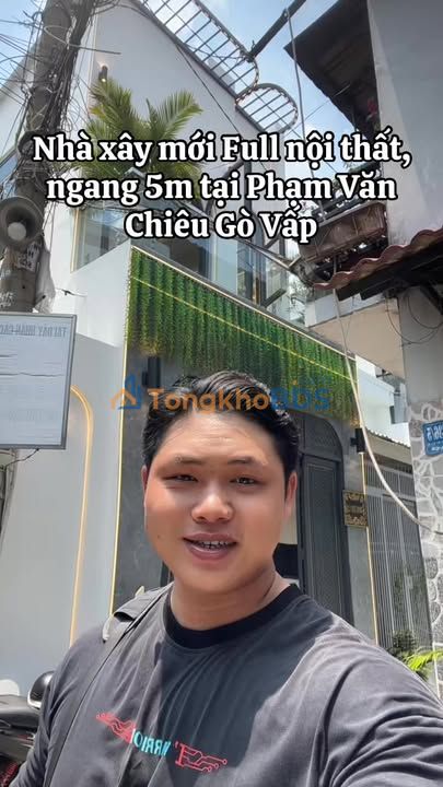 Nhà phố Phạm Văn Chiêu Gò Vấp 75m² giá 5 tỷ - Ô tô vào tận nhà