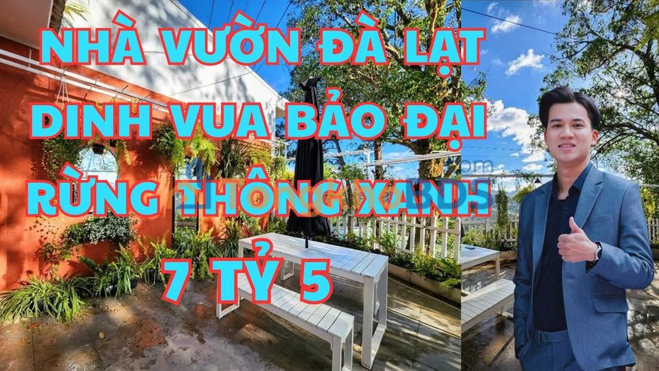 Nhà vườn Trần Quang Diệu Đà Lạt 51m² 7.5 tỷ – Sẵn sàng ở ngay