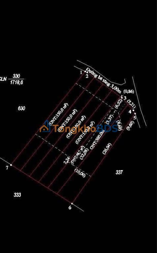 Đất nền Ấp Đường Đào Cà Mau 275m² 0,35 tỷ - Sổ đỏ chính chủ