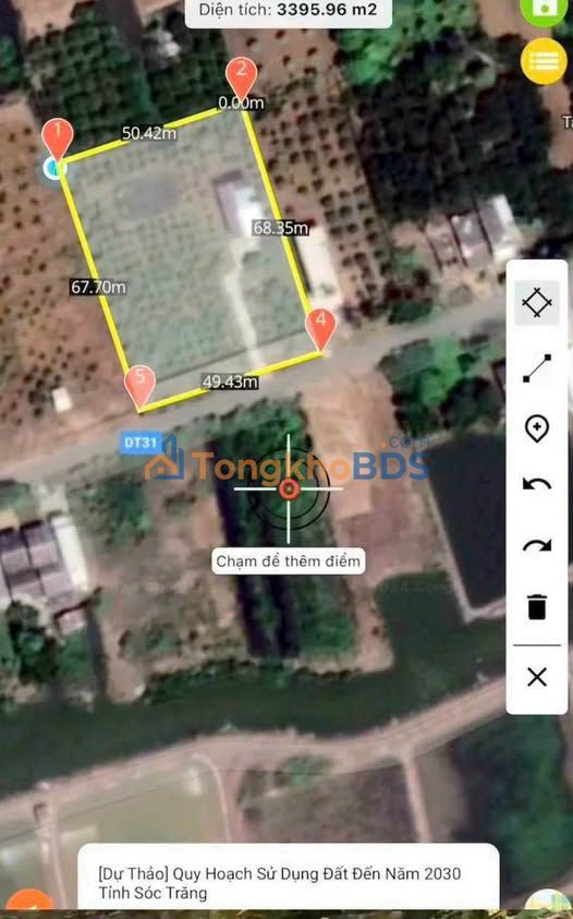 Đất vườn Lộc Ninh 3.410m² 3.7 tỷ - Sinh thái xanh