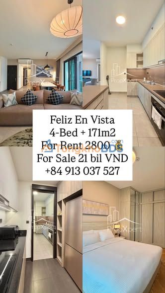 Căn hộ Feliz en Vista Cát Lái 50m² 14 triệu - Bàn giao ngay