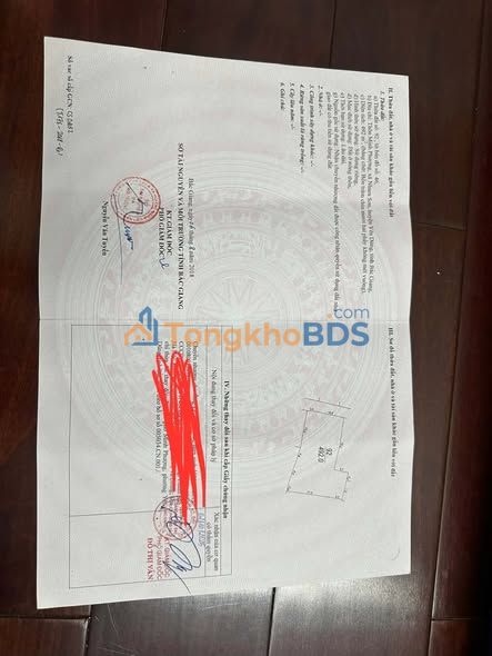 Đất Yên Dũng 492m² đường 284 - Sổ đỏ chính chủ