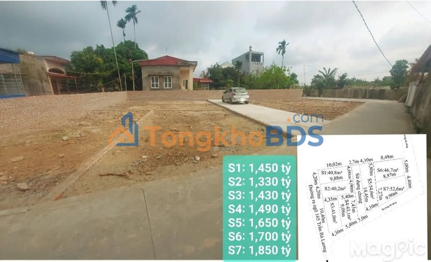 Đất nền Dương Kinh 40m² 1,3 tỷ - Đường to ô tô