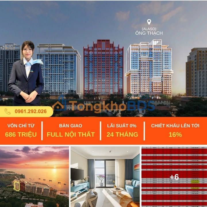 Apartment Sunset Town An Thới 75m² - View đẹp 5 sao