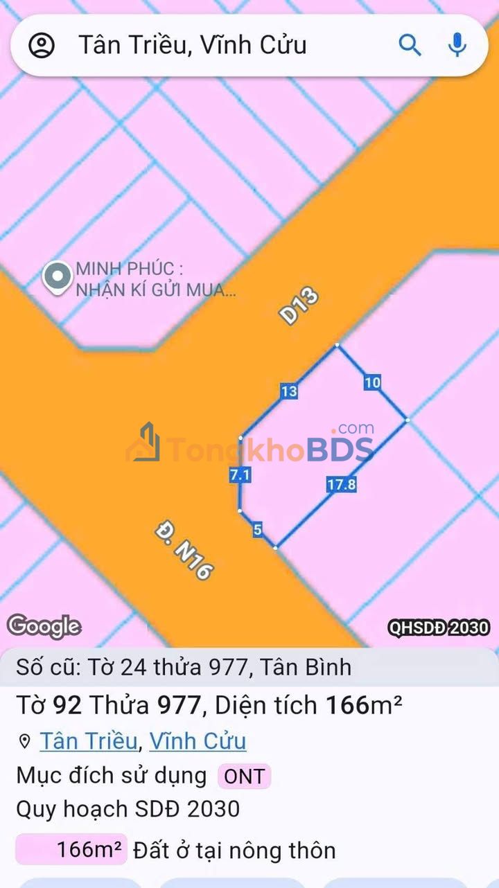 Townhouse Lavender Tân Triều 180m² 3.9 tỷ - Chính chủ bán