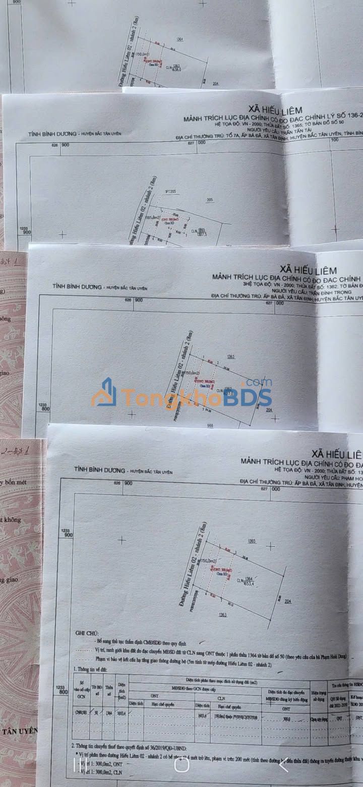 Đất nền Bắc Tân Uyên 450m² 850 triệu - Đất thổ cư 100%
