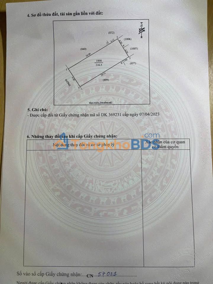 Đất nền Vinh 216m² 11 tỷ - Sổ đỏ chính chủ xây dựng tự do