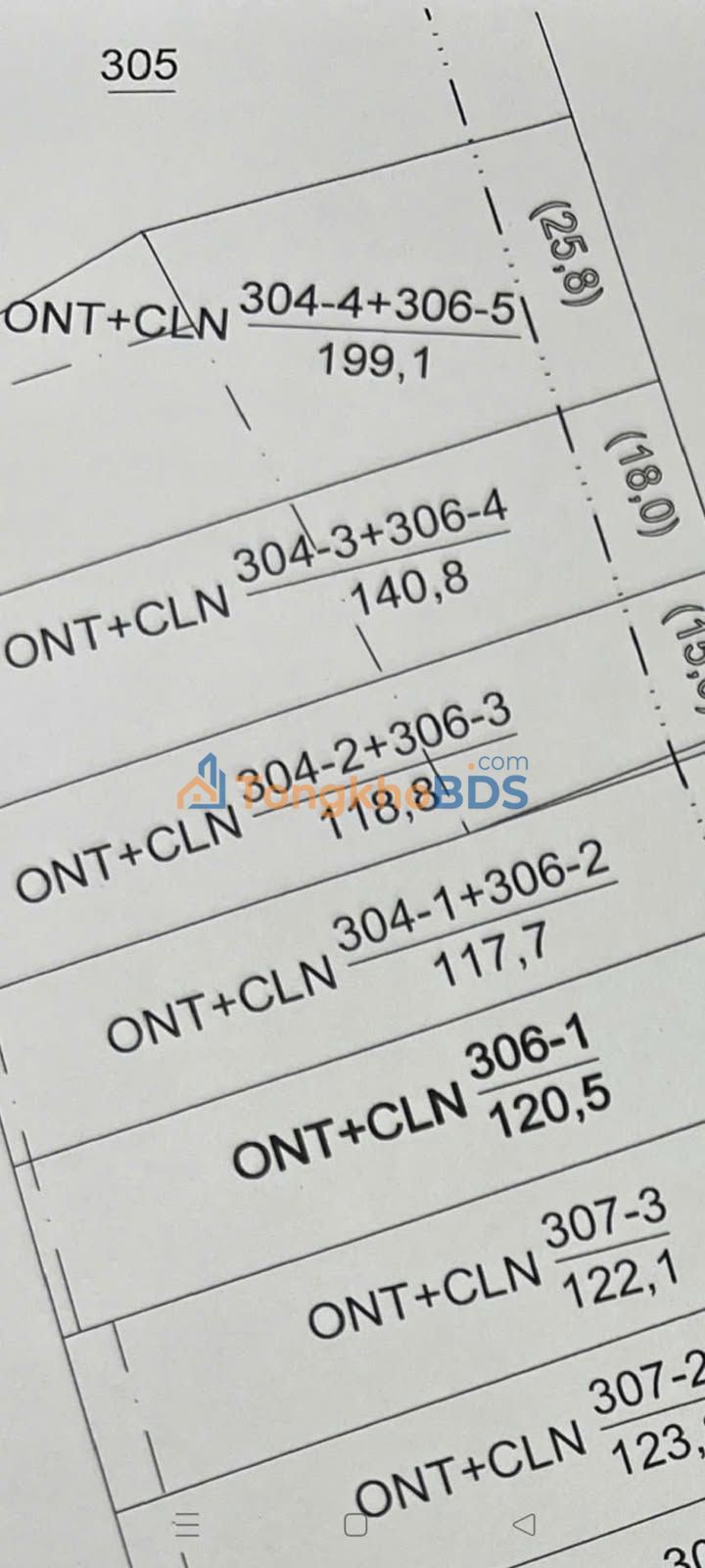 Đất thổ cư Phước Trung 120m² 129 triệu - Thổ cư 100%